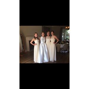 JCREW MEGAN LONG DRESS IN SILK CHIFFON